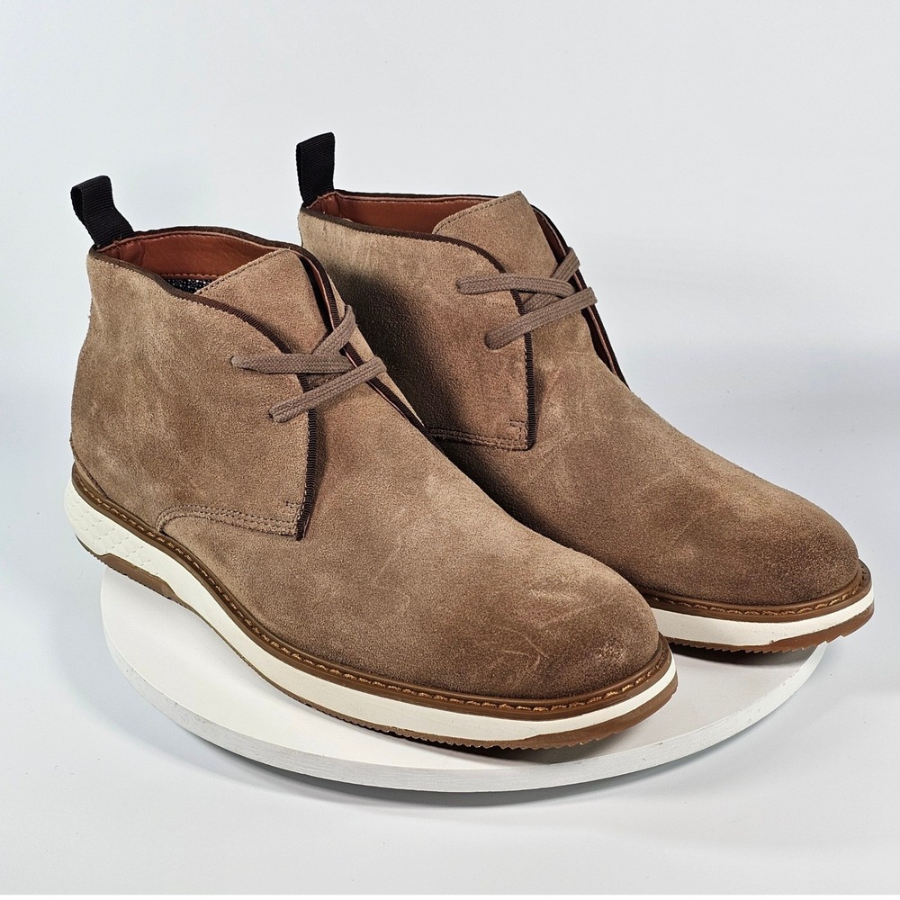 Vince Camuto Stuwert Mens Brown Suede Chukka Boots VM-STUWERT‎ Size 9M